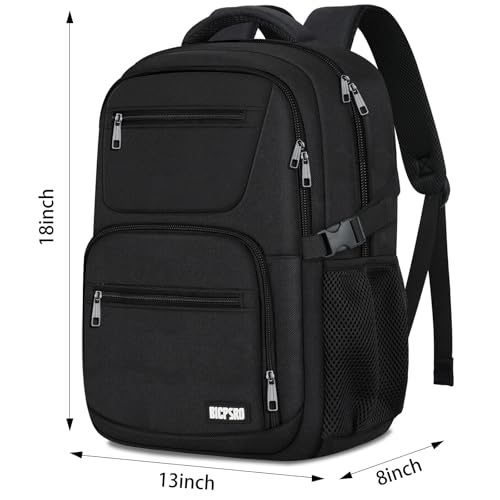 남성용 여성용 백팩, C7-블랙, 15.6인치, 백팩 - color: C7-블랙, size: 15.6인치