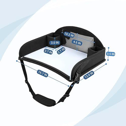 COOLBEBE 유아용 카시트용 아동용 여행용 트레이, 블랙 - color: 블랙 - 1