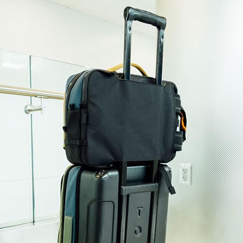 Topo Designs Global Briefcase + Travel Pack (Olive/Dark Khaki) - color: Eco-friendly / Olive / Dark Khaki