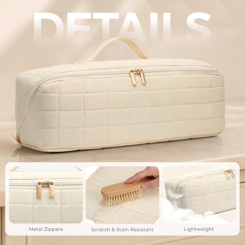 Hair Tool Organizer for Dyson Airwrap and Shark, Beige - color: Beige