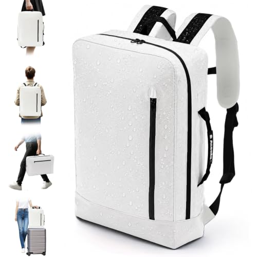 Travel Backpack for 15.6 Inch Laptop, 15L Lightweight, White - color: White, size: 15.6 Inch