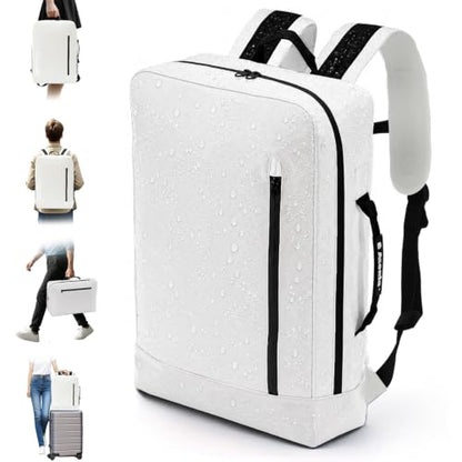 Travel Backpack for 15.6 Inch Laptop, 15L Lightweight, White - color: White, size: 15.6 Inch
