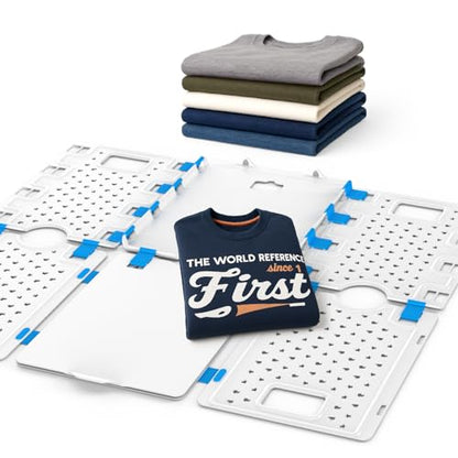 BoxLegend Shirt Folder Board for Clothes Storage, Closet Organizers - color: White