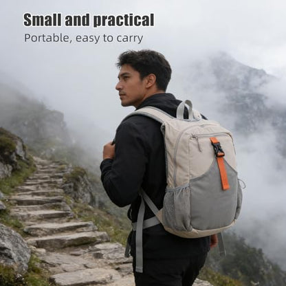 NUOBESTY Packable Hiking Backpack Lightweight Foldable Water-Resistant Daypack for Women Men Compact Travel Backpack for Camping Outdoor Trips Commute 17.71 X 11.02 X 5.11 in