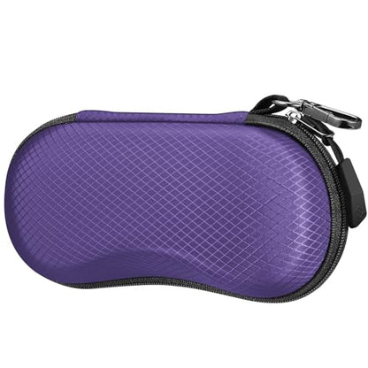 FINTIE Sunglasses Case, Hard EVA Shell Shockproof Sport Glasses Case - color: Voilet