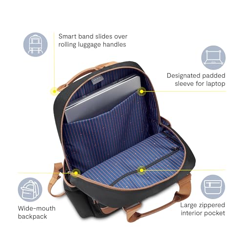 DELSEY PARIS Flanerie SE, Travel Laptop Backpack, Blue - color: Blue
