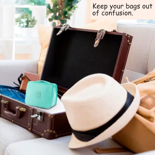 Hanging Toiletry Bag Travel Waterproof Makeup Organizer for Men(Light Blue) - color: Light Blue