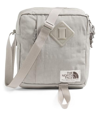 THE NORTH FACE Berkeley Crossbody Bag | Adjustable Strap, Water-repellent Finish, Internal Divider & External Pocket - color: Stone Slab