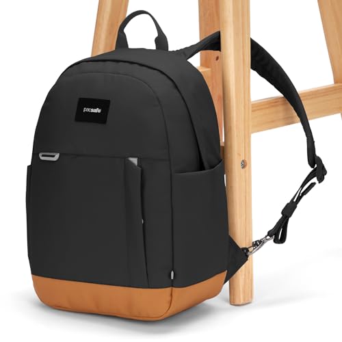 Pacsafe GO 15L Anti Theft Backpack, Jet Black - color: Jet Black