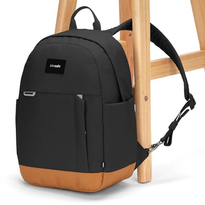 Pacsafe GO 15L Anti Theft Backpack, Jet Black - color: Jet Black