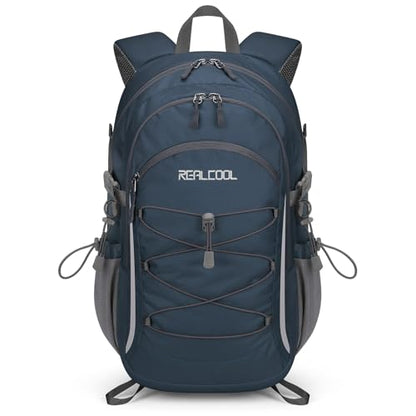 RealCool 20L Lightweight Hiking Backpack, Waterproof Daypack for Camping - color: Blue, size: 20L