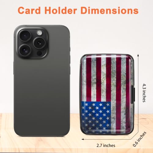 Mayski Credit Card Holder for Women RFID Blocking Wallet, Flag - color: Flag