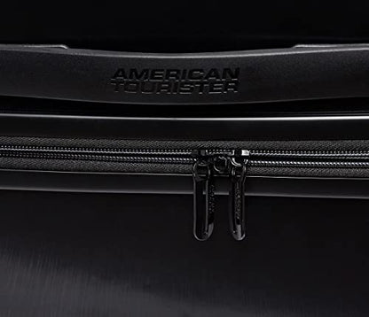 American Tourister Stratum XLT Expandable Hardside Luggage with Spinner Wheels, Jet Black, Checked-Large 28-Inch - color: Jet Black, size: Checked-Large 28-Inch