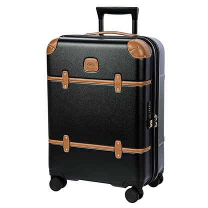 Bellagio 21" Expandable Cabin Trolley, Airline Approved, Spinner - Black - color: Black, size: Carry-on expandable