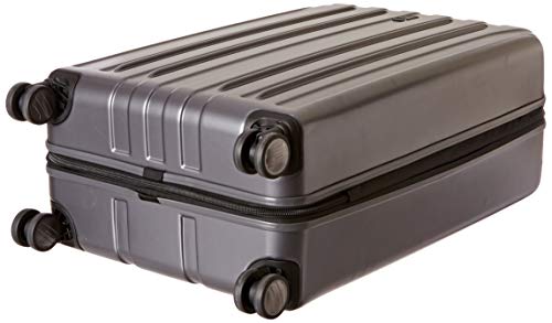 DELSEY PARIS Titanium Hardside Expandable Luggage with Spinner Wheels Checked Luggage, Graphite, Checked-Large 29 Inch - color: Graphite, size: Checked-Large 29 Inch