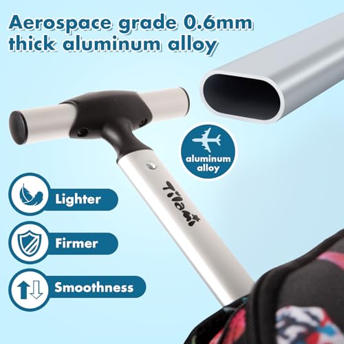 Tilami Rolling Backpack for Kids 19 inch with Lunch Bag Wheeled Laptop Backpack,Ice cream - color: Ice Cream