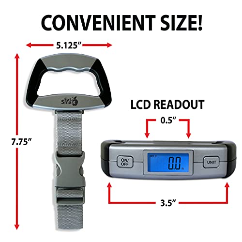 Eat Smart Luggage Scales - color: 실버