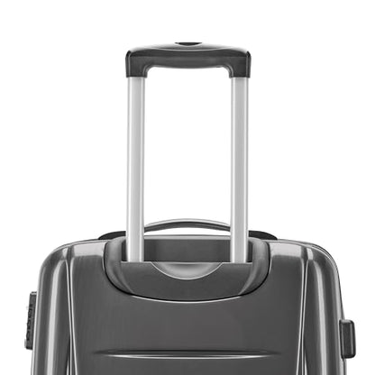 Samsonite Winfield 2 Hardside Expandable Luggage with Spinner Wheels, Charcoal, Checked-Large 28-Inch - color: Charcoal, size: Checked-Large Spinner