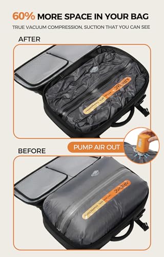 IKYWT 80L Vacuum Seal Travel Backpack with Compression System