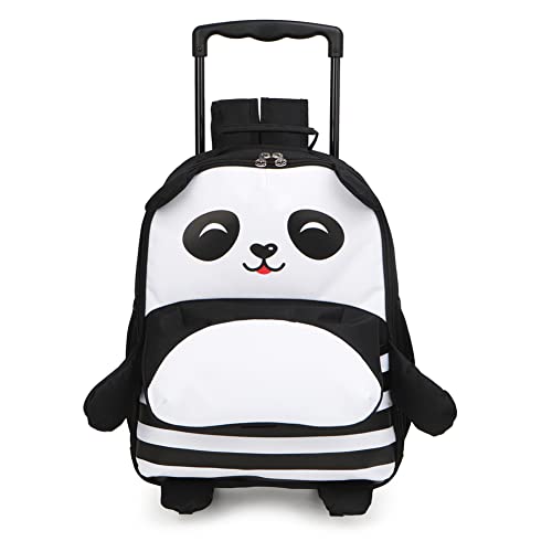 Yodo 3-Way Kids Suitcase Luggage or Toddler Rolling Backpack with wheels - color: Panda-Medium, style: Panda