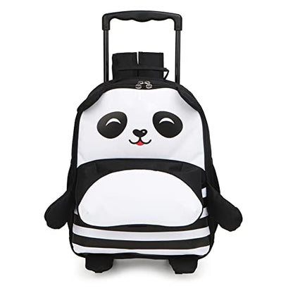 Yodo 3-Way Kids Suitcase Luggage or Toddler Rolling Backpack with wheels - color: Panda-Medium, style: Panda