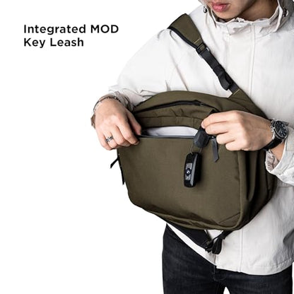 ALPAKA Metro Backpack 12L Compact Laptop Backpack Army Green - color: Army Green-axoflux 300d