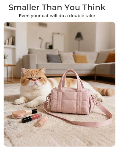 BAGSMART Reiki 여성용 체육관 가방 푹신한 요가 매트 여행 위켄더 더플 백, 베이비 핑크, 요가 체육관 가방 - color: 베이비 핑크, size: Mini