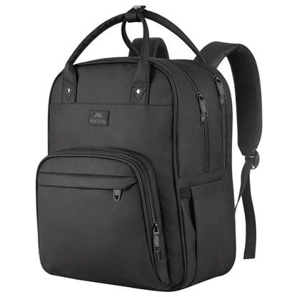 MATEIN Medical Backpack, 17 Inch Laptop Backpack with Removable Organizer - color: Black, size: 17 Inch