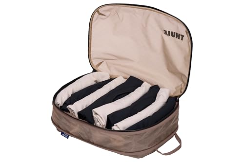 Thule Compression Packing Cube, Size Medium, Semitransparent Fabric, Easy to Pack, YKK Zippers - color: GENTLE BEIGE, size: Medium