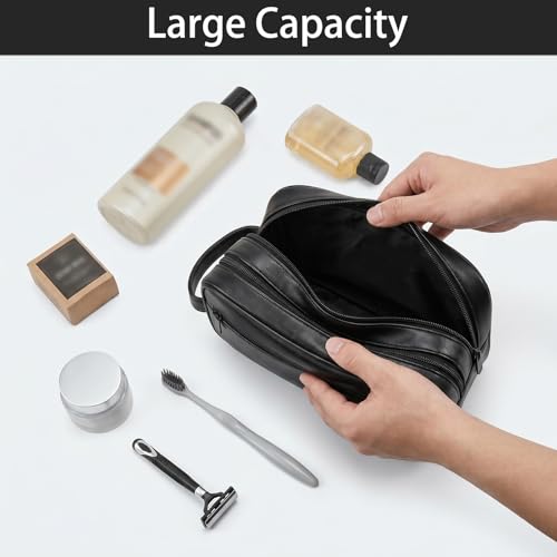2 Pcs Travel Toiletry Bag for Men and Women