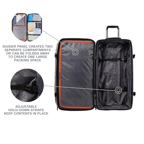 Travelpro Bold Softside Checked Large Luggage & Backpack Set, Grey/Black - color: Grey, size: Large
