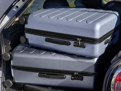 NINETYGO Medium Checked Luggage 26 Inch, Checking In Luggage with Smooth Spinner Wheels, Lightweight, Hard Shell PC Suitcase, Lightweight Travel Luggage, TSA Approved (Shadow, Rhine Basic) - color: 02-Shadow (Basic, No Expandable), size: Checked 26-Inch