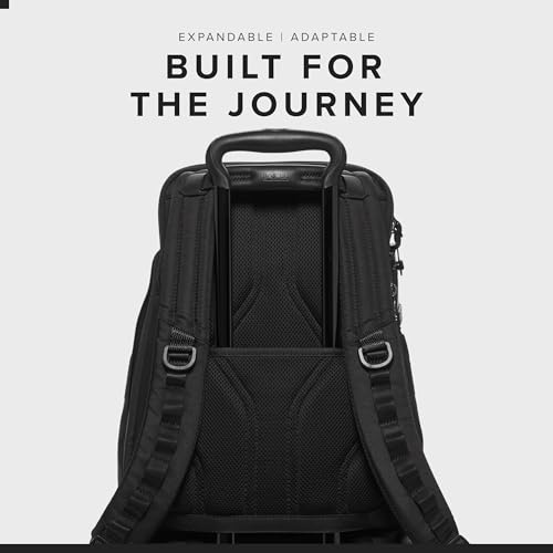 TUMI - Alpha Bravo Navigation Backpack - Everyday Travel Backpack - Fits Up to 15" Laptop - 16.0" X 14.0" X 7.3" - color: Black