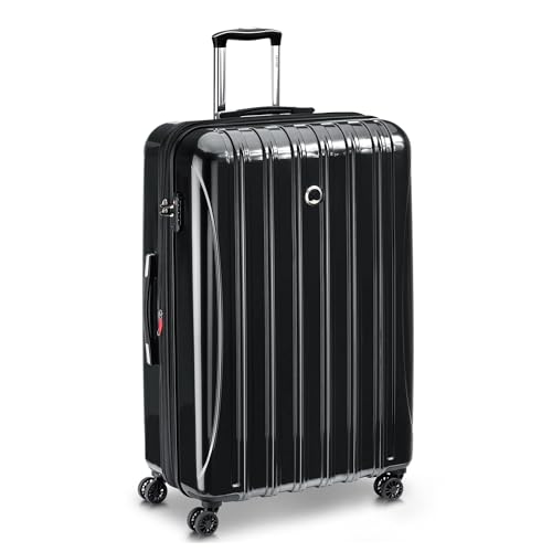 DELSEY PARIS Helium Aero, 28 Inch Checked-Large Luggage, Black - color: Black, size: Checked-Large 28 Inch