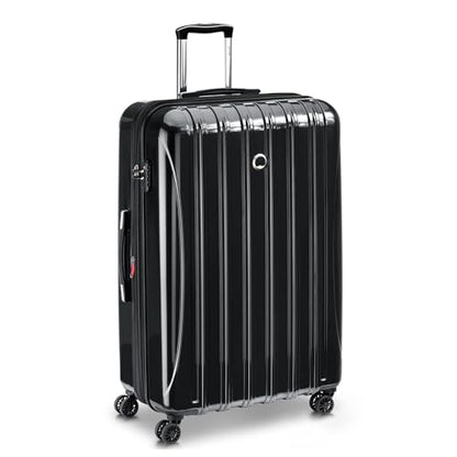 DELSEY PARIS Helium Aero, 28 Inch Checked-Large Luggage, Black - color: Black, size: Checked-Large 28 Inch