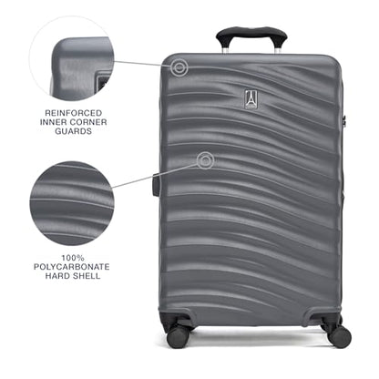Travelpro Maxlite Air V2 Hardside 2-Piece Set, Grey, 20/25-Inch - color: Shadow Grey, size: 2 Piece Set (20/25)