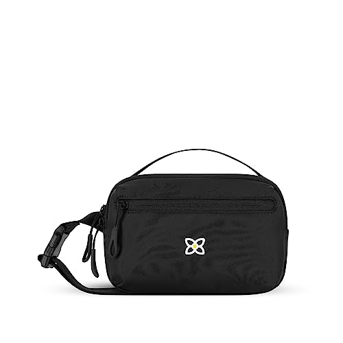 Sherpani Hyk, Small Sling Bag, Lightweight Travel Fanny Pack - color: Raven Classic