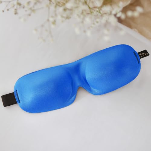 Bucky 40 Blinks No Pressure Eye Mask for Travel & Sleep - color: French Blue