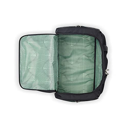 DELSEY PARIS Sky Max 2.0 Softside Expandable Luggage with Spinner Wheels 2 Piece Set, Black (24 Inch/Duffle) - color: Black, size: 2-Piece Set (24/Duffle)