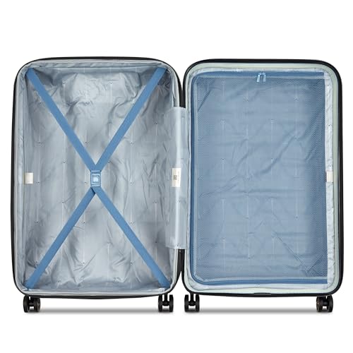 DELSEY PARIS Cruise 3.0, 28 Inch Checked-Large Luggage, Deep Sea Navy - color: Deep Sea Navy, size: Checked-large