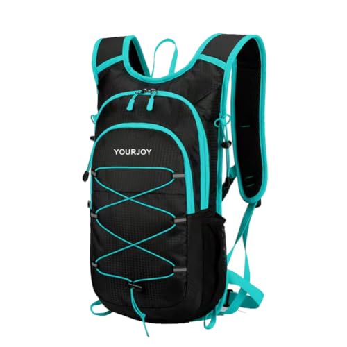 15L Hiking Backpack Small Travel Camping Packable for Men Women，Blue - color: Gray