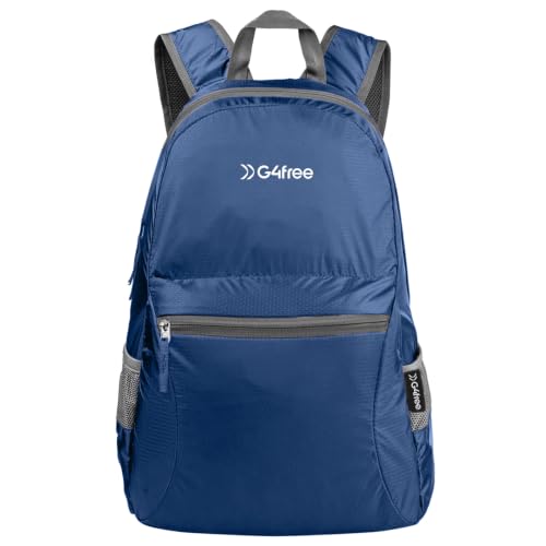 G4Free 30L Packable Travel Hiking Backpack for Men Women - color: Blue, size: 30L