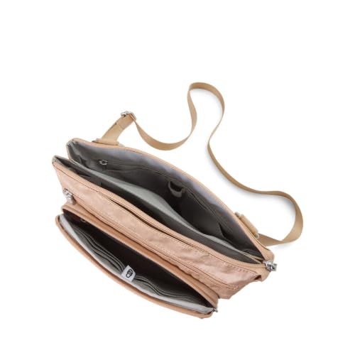 Baggallini Out and About Crossbody - color: Macadamia Shimmer