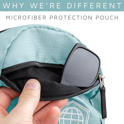TRIPPED Travel Gear 35L Packable Travel Backpack for All-Day Comfort - color: Teal
