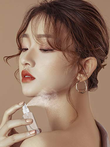 4팩 소형 스프레이 병 56.7g(2온스) 투명 플라스틱 빈 리필 가능한 미니 스프릿처 - color: 4팩, size: 2 Ounce