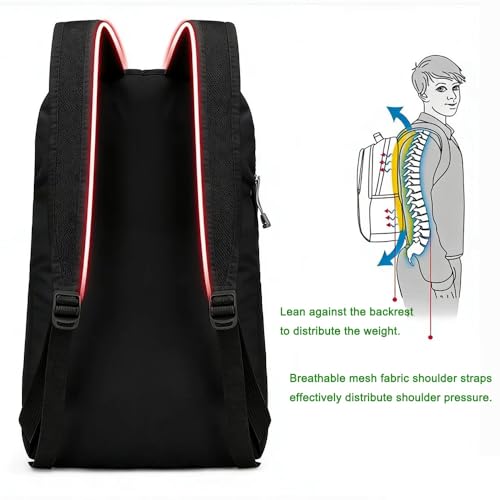Foldable Backpack, Camping Small Backpack, Hiking Daypack, 20L Lightweight Waterproof Travel Packable Rucksack for Men and Women (23L) - style: 23l