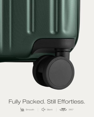 Coolife Luggage, Lightweight and Durable Hardshell, 20 in, Dark Green - color: Dark Green2.0, size: S(20in)