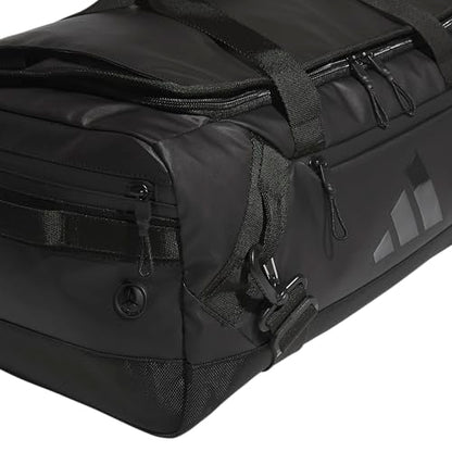 adidas Groundbreaker Hybrid Travel Backpack Duffel Bag 49L - color: Black