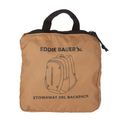 Eddie Bauer Stowaway Packable Backpack - Tobacco, 20L - color: Tobacco, size: 20L