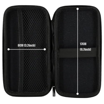 iMangoo Travel Essential Electronics Organizer Charger Case Carrying Pouch - color: Black, size: Small
